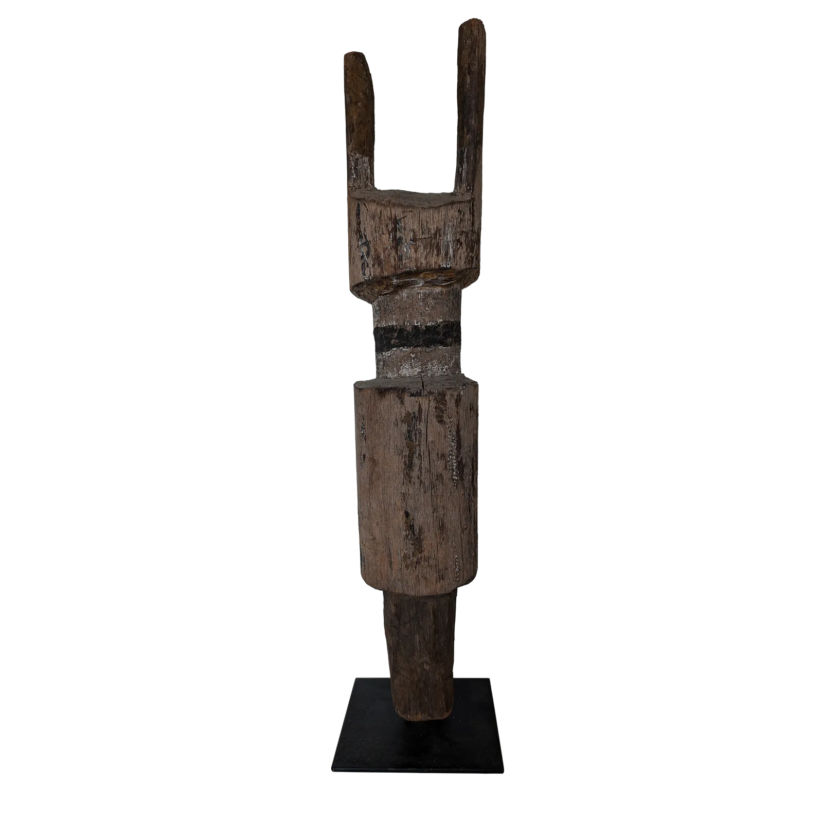 Artist Once Known, A Tiwi Pukamani Pole, c. 1950s, height: 65cm