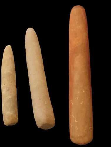 Artist Once Known, Set of Three Cyclons, stone, 45, 26, 20 cm