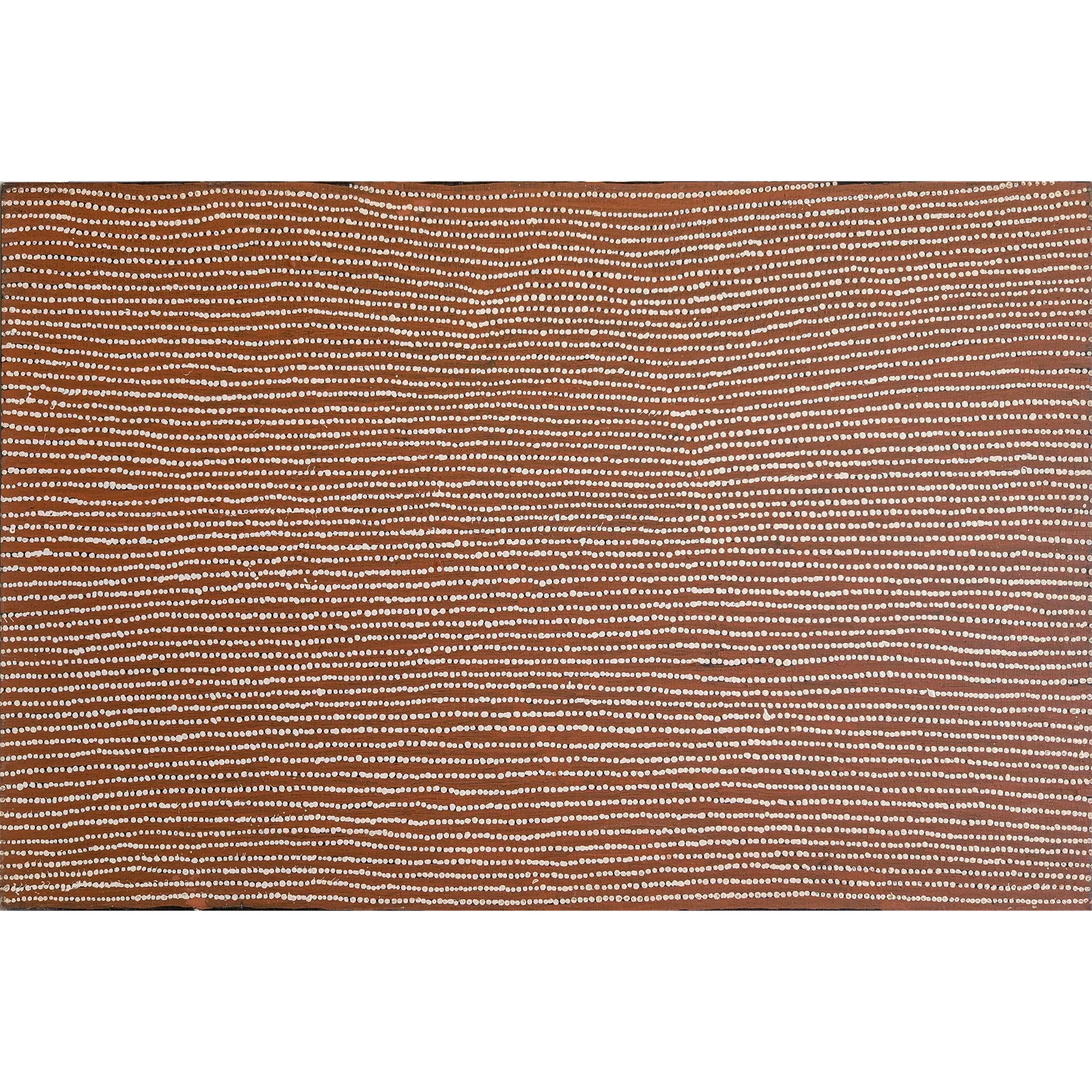 John John Tjapangati Bennett, Tingari Travels, synthetic polymer paint on linen, 91 x 61cm