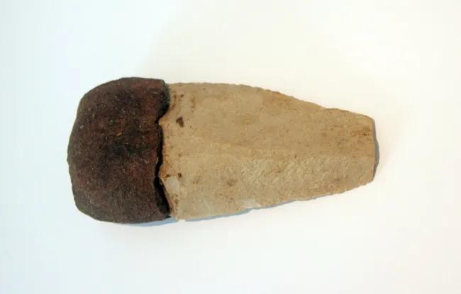 Artist Once Known, Early Stone Hand Axe, stone, 12 x 5 x 2 cm