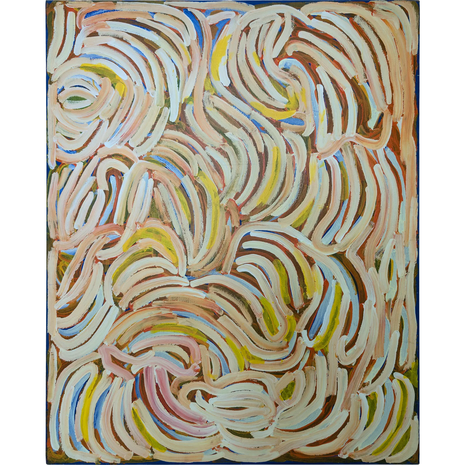 Lorna Naparrula Fencer, Boomerang, 1999, synthetic polymer paint on canvas, 127 x 100 cm