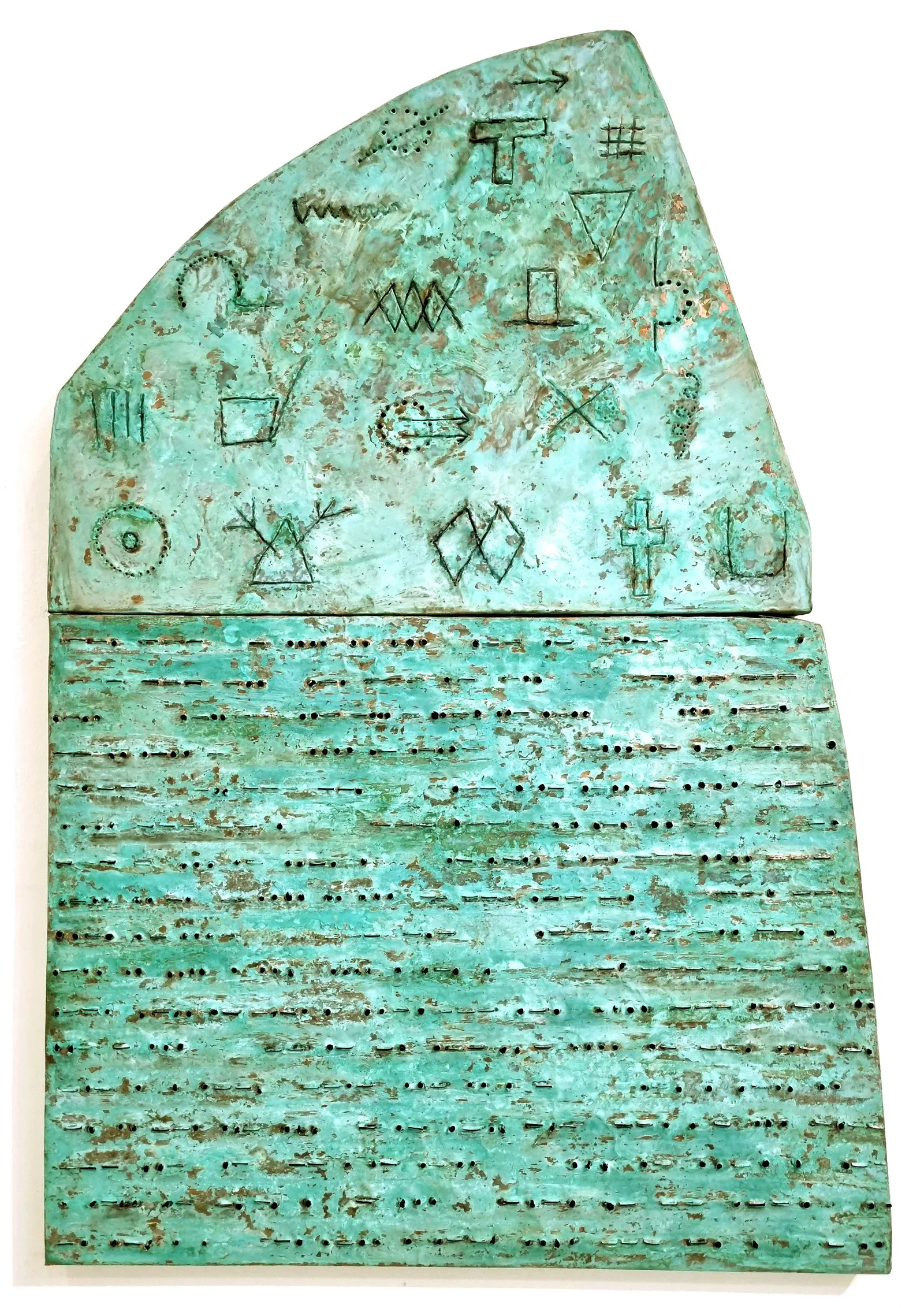 Annabel Nowlan, Forgotten Scripts, 2022, 105 x 73 cm