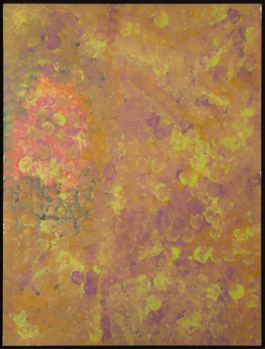 Emily Kame Kngwarreye, Alhalkere, 1994, synthetic polymer paint on canvas, 122 x 92 cm