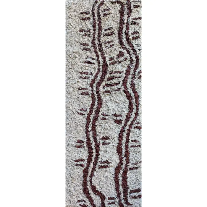 Ted Egan Tjangala, Lightning, 2005, 120 x 45 cm