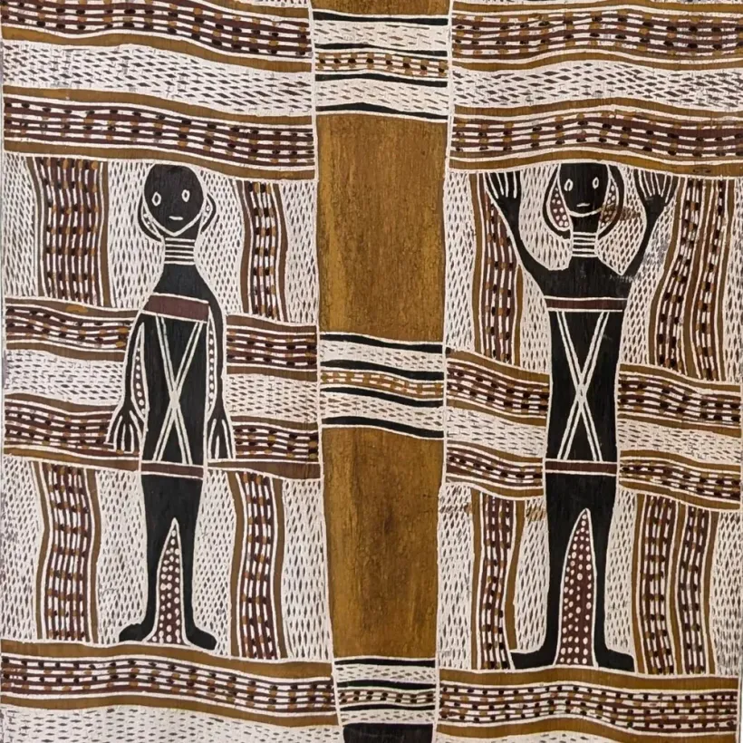Arnhem Land Bark Paintings, Bark paintings by Important Artists from Arnhem Land, December 2024