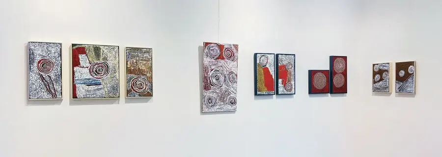 Bill Whiskey Tjapaltjarri, Small Treasures, February 2024