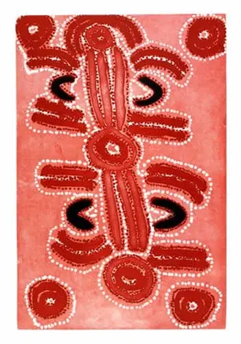 Liddy Nakamarra Nelson, Yumurpa - Big Bush Potato Dreaming, 2003