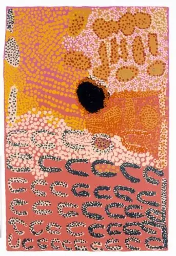 Lucy Napanangka Yukenbarri, Pumyarnita II, 2003, original screenprint