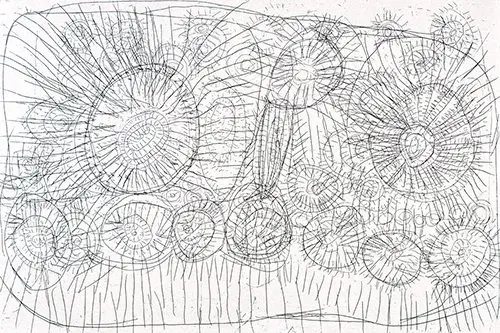 Rosie Napurrurla Tasman, Grass Seed Dreaming - Bush Grain - Ngurlu II, 2002