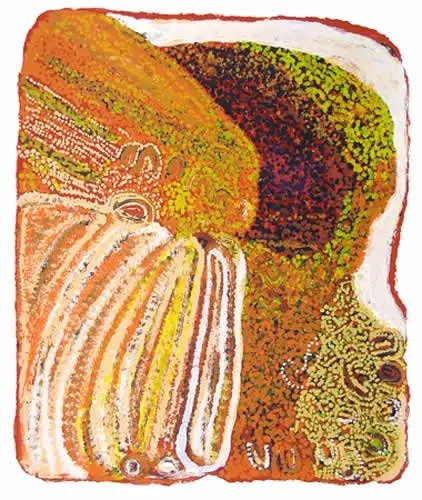 Eubena Nampitjin, Nakarra Nakarra I – Seven Sisters Dreaming, 2003, original screenprint